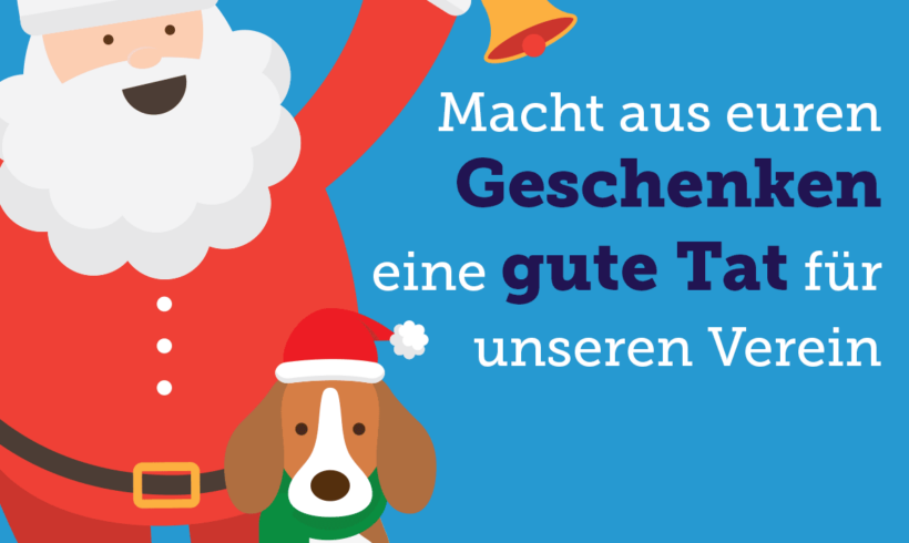 Weihnachtsgeschenke shoppen und Gutes tun!